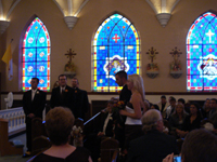 Walking down the aisle
